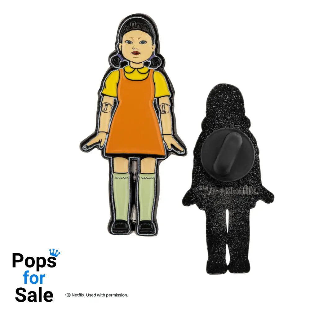 Squid Game Pins 2-Pack Young-hee & Soldier