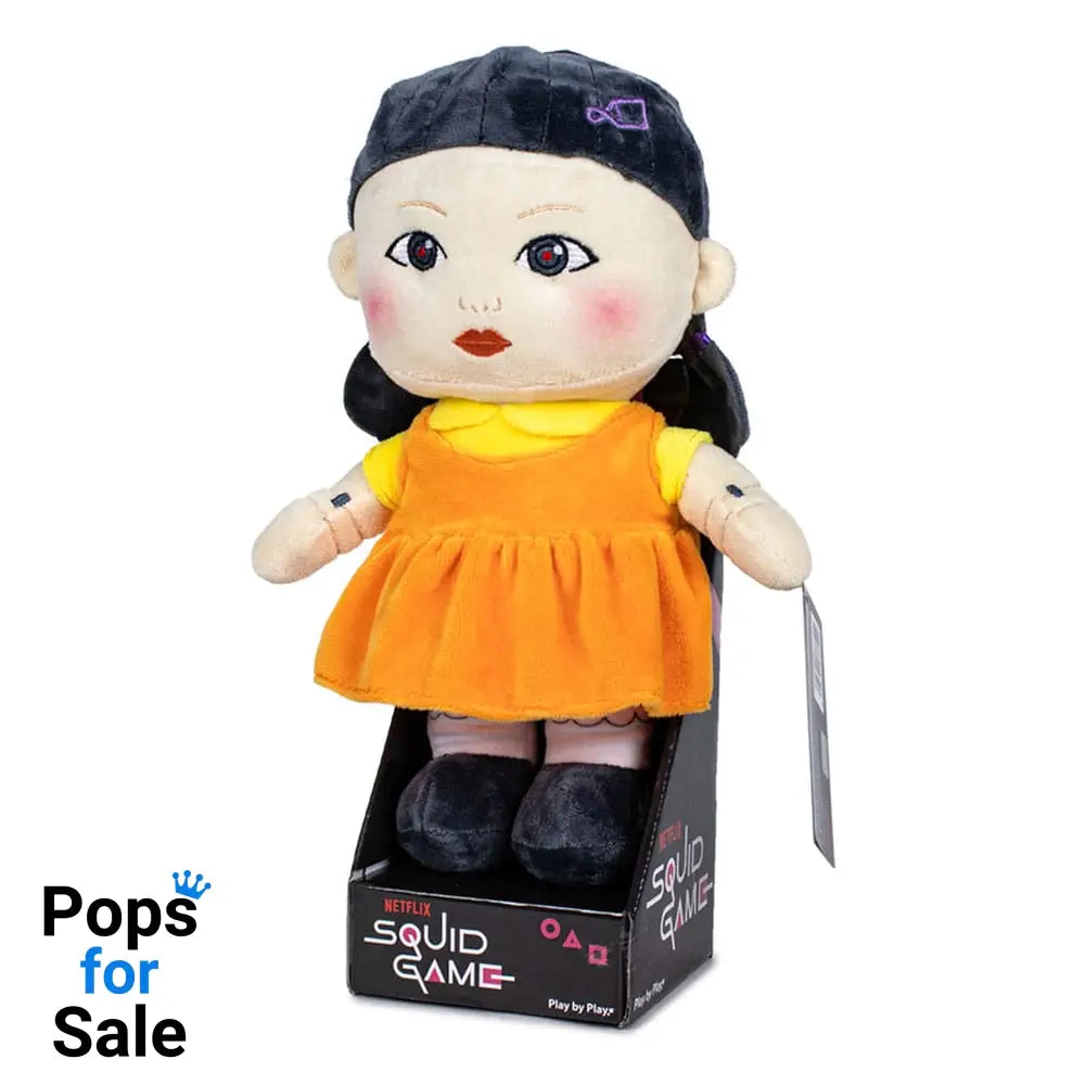 Squid Game Plush Figure Doll in Displayverpackung 28 cm