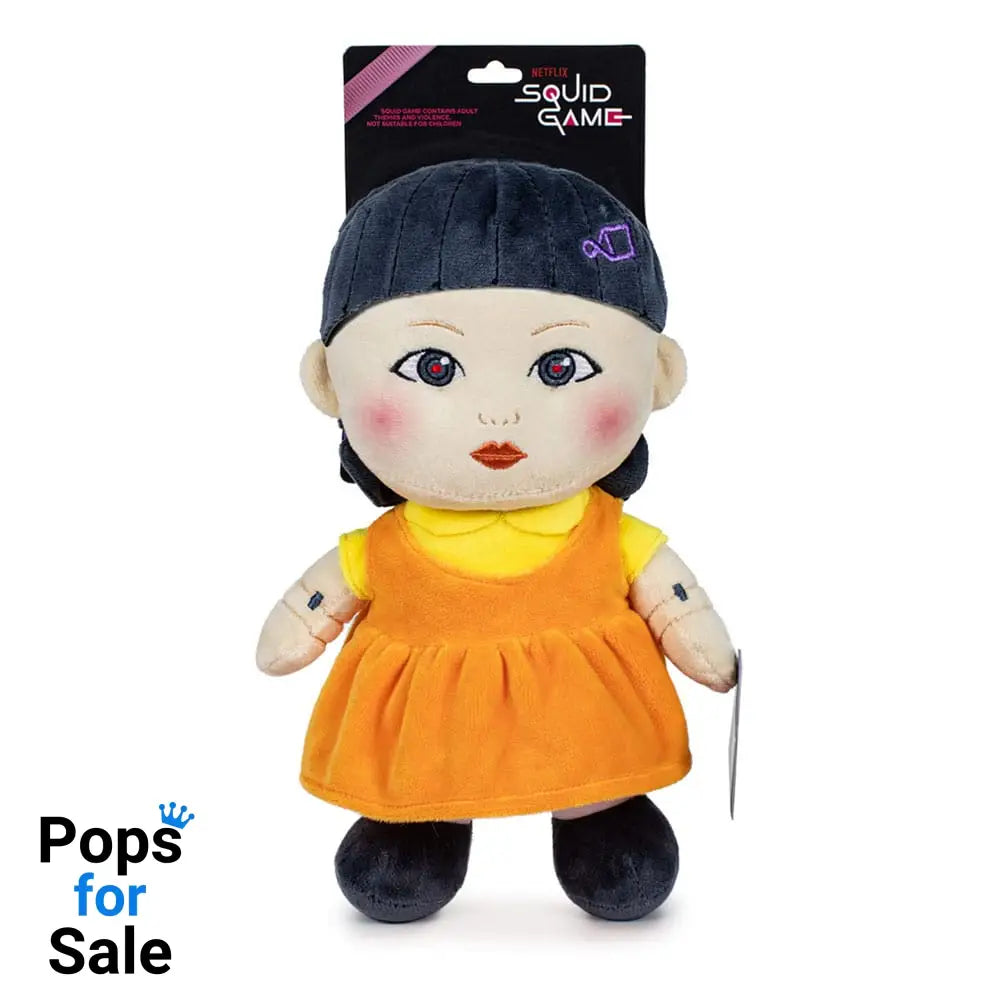 Squid Game Plush Figure Doll with Backing Card Packaging 28 cm Plushes