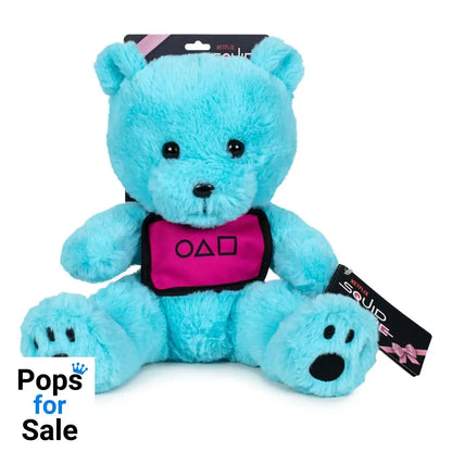 Squid Game Plush Figure Teddy Bear with Backing Card Packaging 25 cm