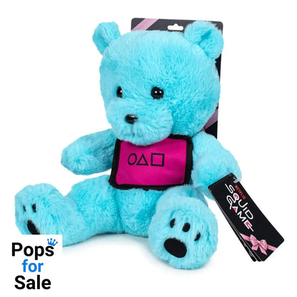 Squid Game Plush Figure Teddy Bear with Backing Card Packaging 25 cm