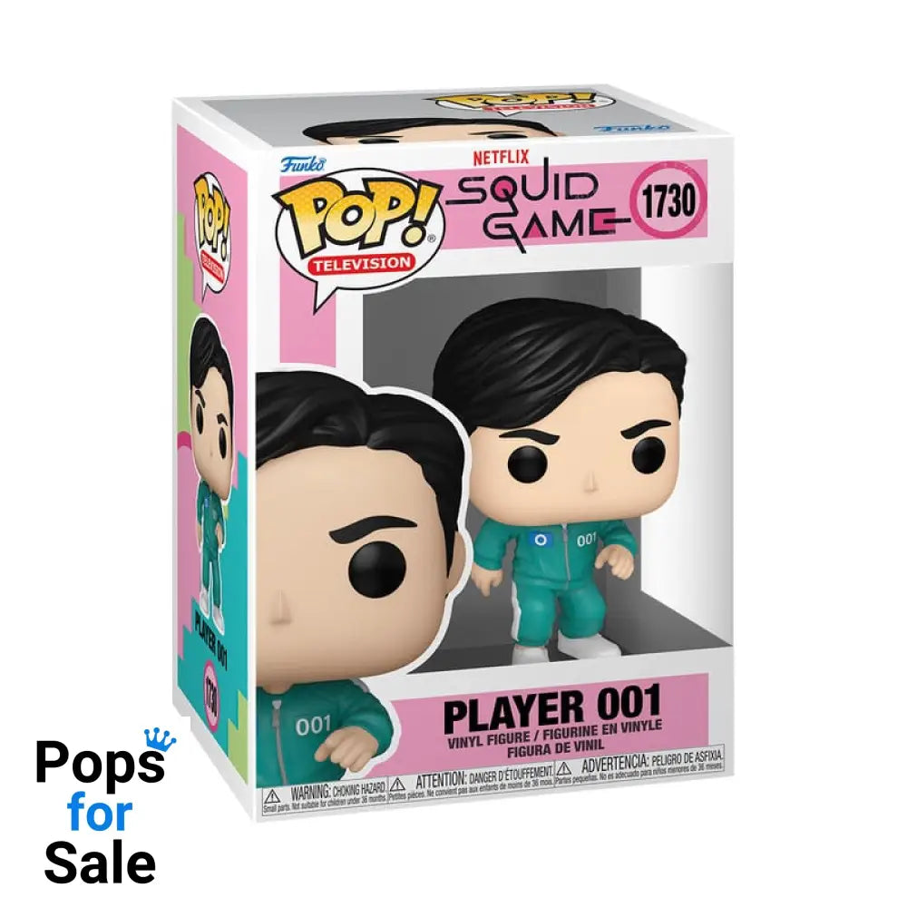 Squid Game POP! Television Vinyl Figure S3 Player 001 9 cm