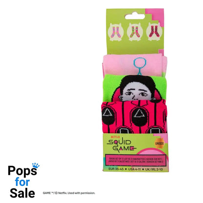 Squid Game Socks 3-Pack