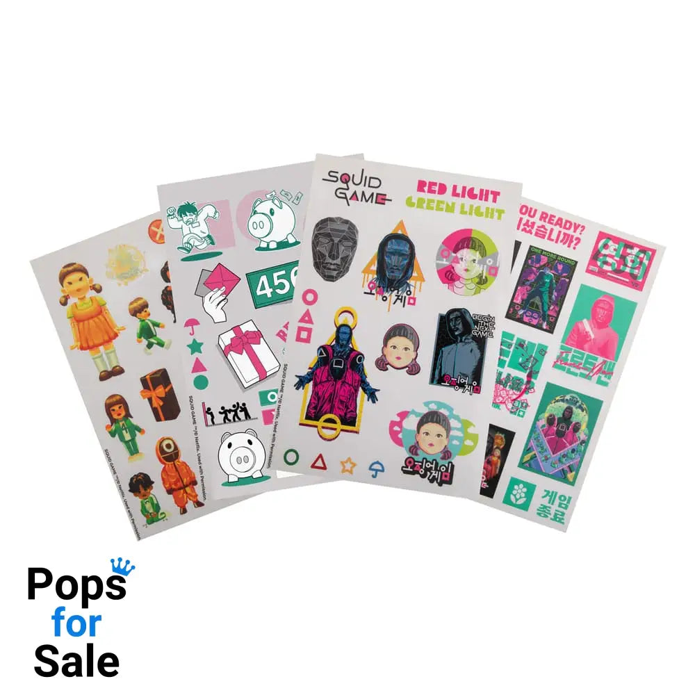 Squid Game Sticker pack