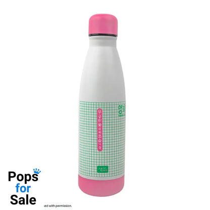 Squid Game Thermo Water Bottle Young-hee Blue & White Print