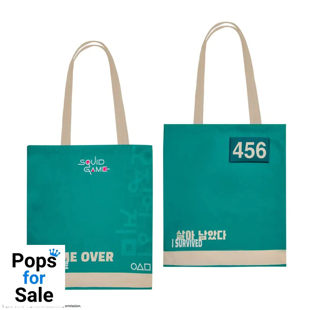 Squid Game Tote Bag Player 456