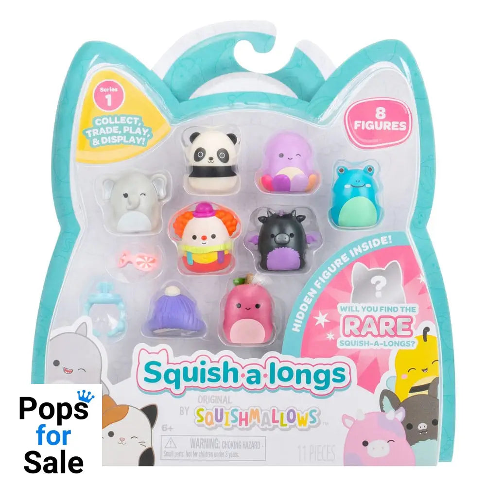 Squishmallow Squish a longs Mini Figures 8-Pack Style 3 3 cm