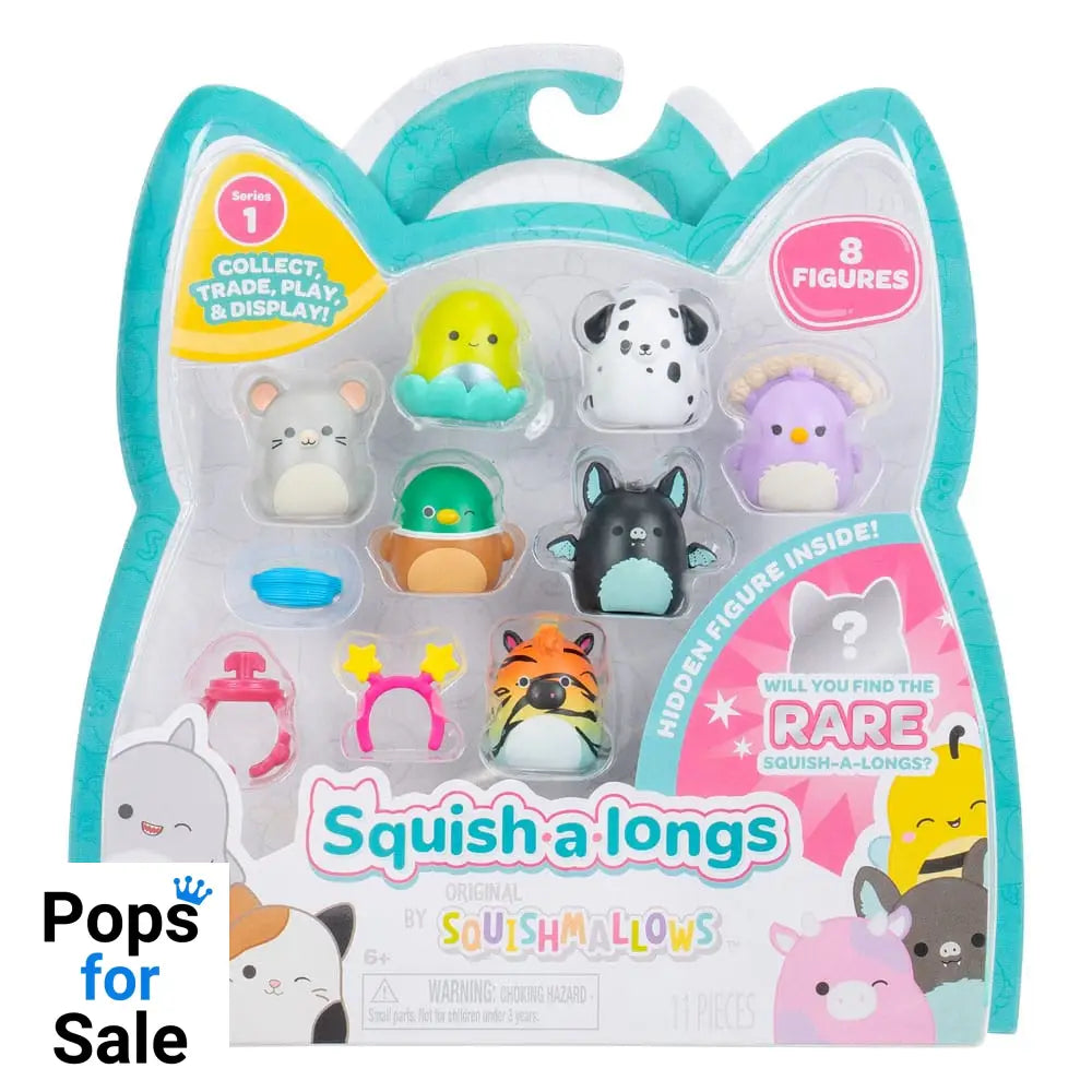 Squishmallow Squish a longs Mini Figures 8-Pack Style 4 3 cm