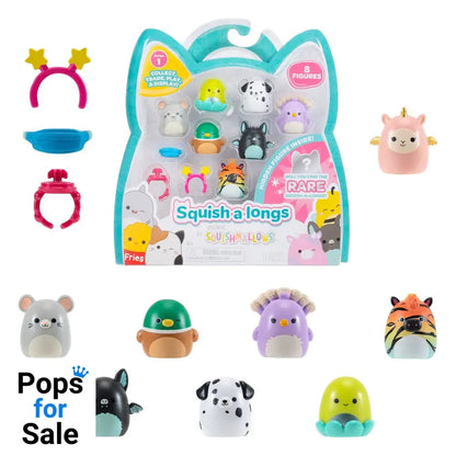 Squishmallow Squish a longs Mini Figures 8-Pack Style 4 3 cm