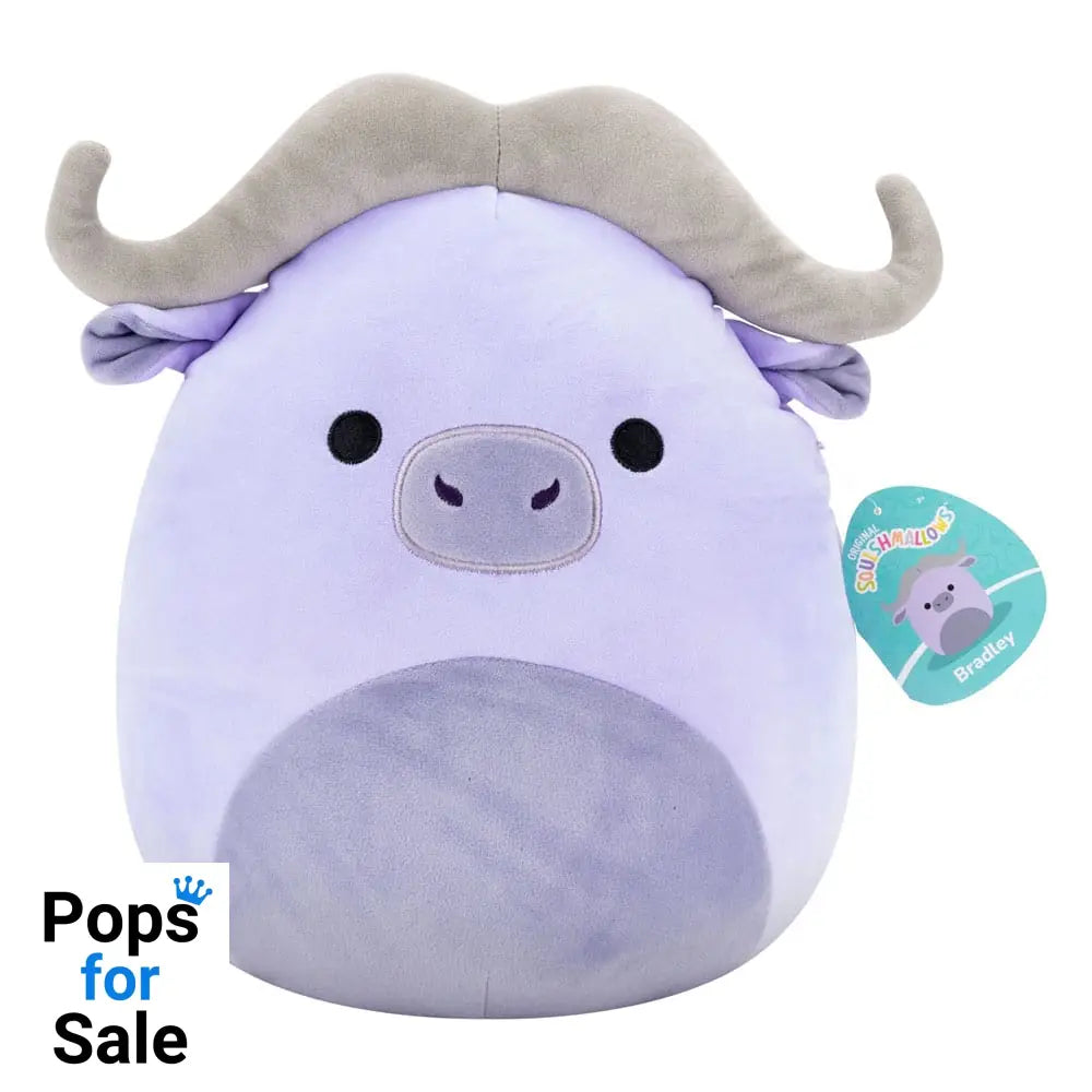Squishmallows Plush Figure Bradley the Purple Water Buffalo  30 cm