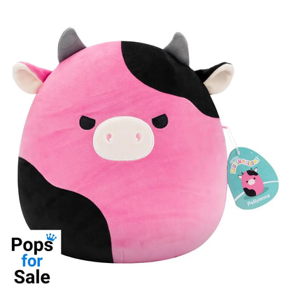 Squishmallows Plush Figure Pollyanna the Black and Pink Cow 30 cm