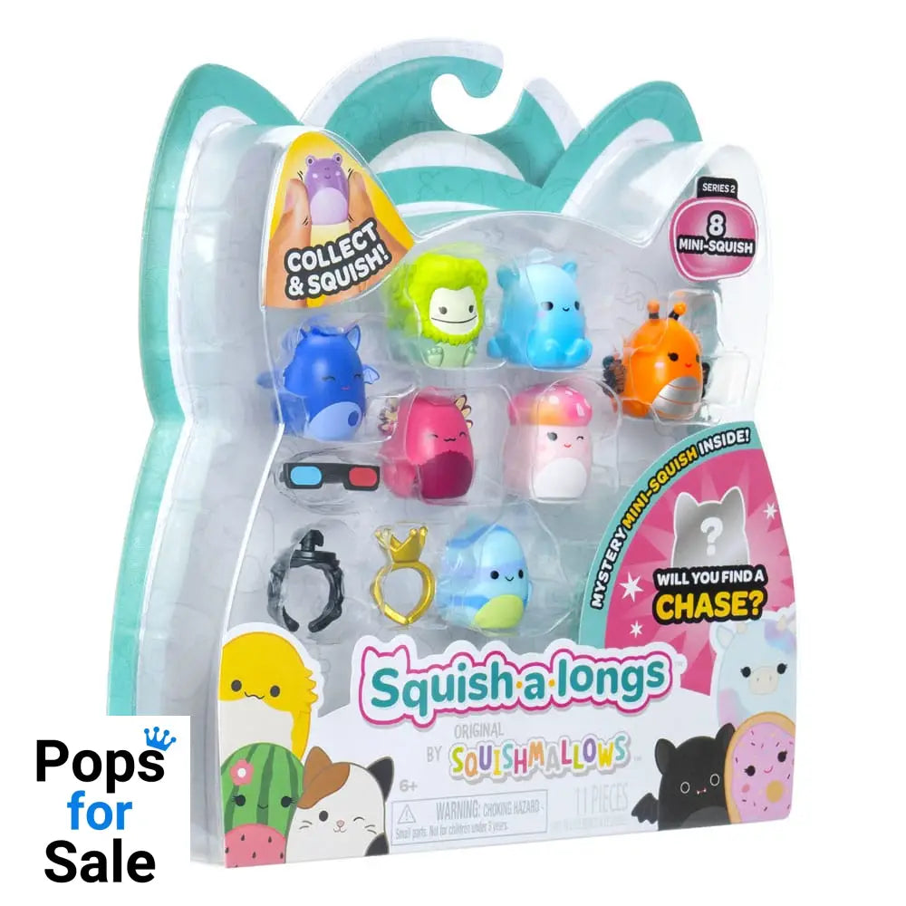 Squishmallows Squish-a-longs minifigures Set of 8 Series 2 Style 2 2,5 cm