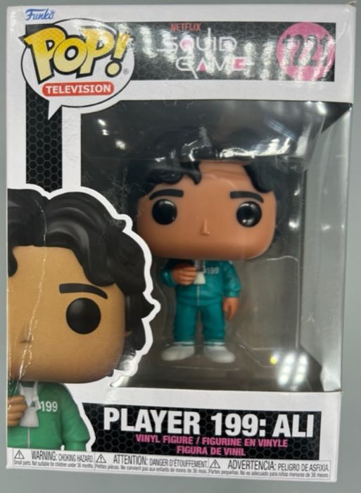 #1221 Player 199: Ali - Squid Game - Box Damaged Funko POP