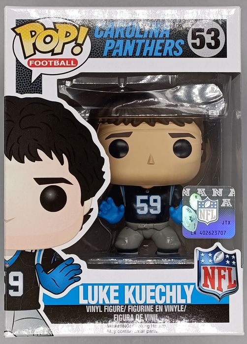 #53 Luke Kuechly - NFL Carolina Panthers - Box Damaged Funko POP