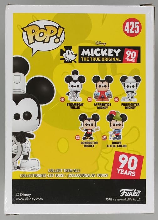425 Steamboat Willie Disney Mickey's 90th anniversary Funko POP - Box Damaged