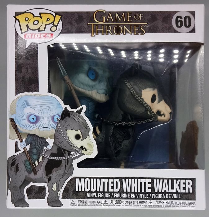 #60 Mounted White Walker - Rides - Game of Thrones Box Damaged Funko POP