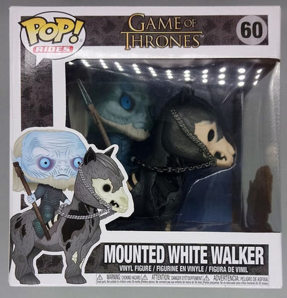 #60 Mounted White Walker - Rides - Game of Thrones Box Damaged Funko POP
