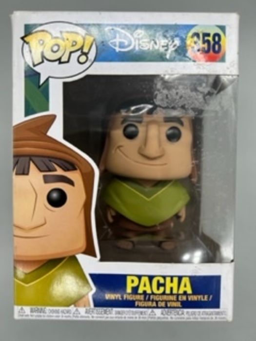 358 Pacha - Disney The Emperor's New Groove Funko POP - Damaged Box