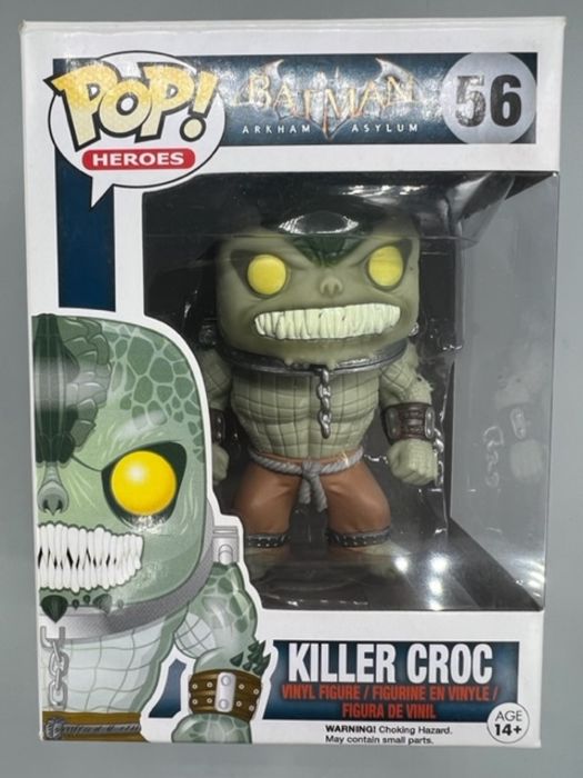 56 Killer Croc - DC Batman Arkham Asylum - Funko POP - Box Damaged