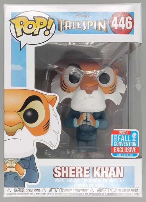 #446 Shere Khan (Hands Together) - Disney TaleSpin Funko POP