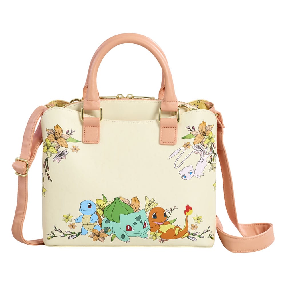 Pokemon by Loungefly Crossbody Hand Bag Mew & Kanto Starters Funko - New