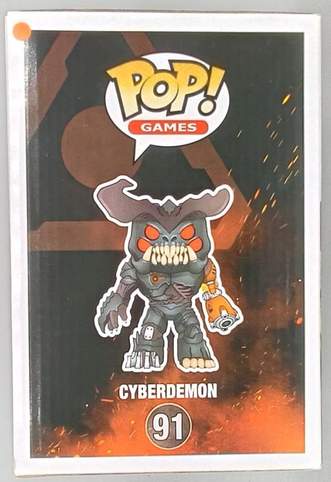#91 Cyberdemon - 6 Inch - DOOM - Box Damaged Funko POP