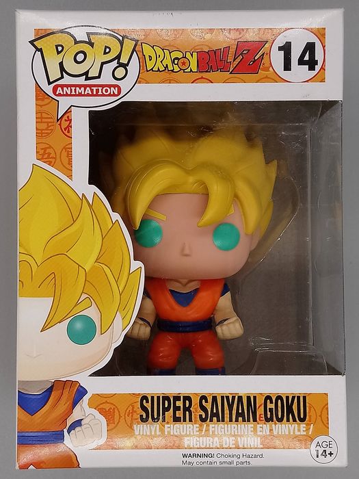 14 Super Saiyan Goku - Dragon Ball Z Box Damaged Funko POP