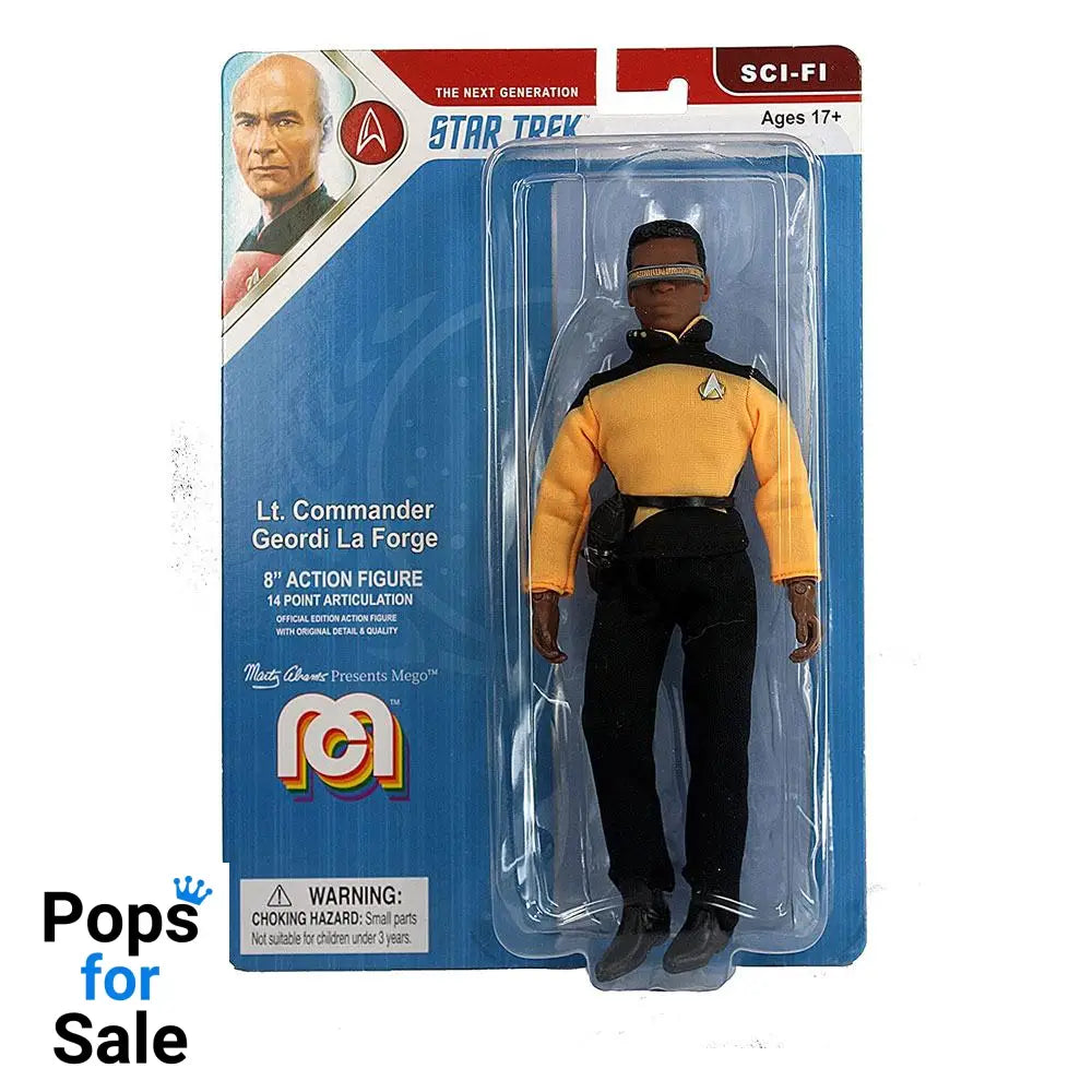Star Trek Action Figure Geordi La Forge 20 cm