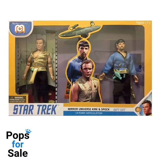 Star Trek Action Figures 2-Pack Mirror Universe Spock & Kirk 20 cm