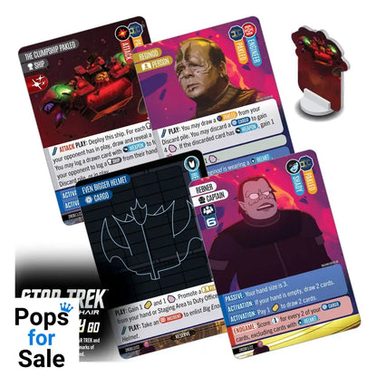 Star Trek: Captain's Chair Card Game To Boldly Go *English Version*