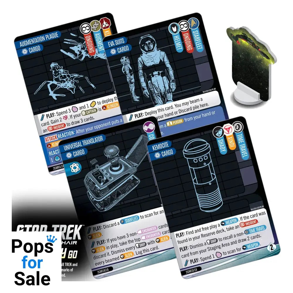 Star Trek: Captain’s Chair Card Game To Boldly Go *English Version* Card Games