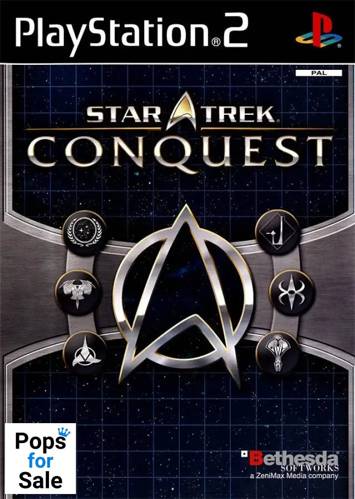 Star Trek: Conquest for Sony Playstation 2 - [No Manual]