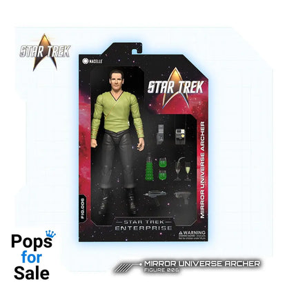 Star Trek: Enterprise Action Figure 1/12 Mirror Universe Archer 16 cm Action figures