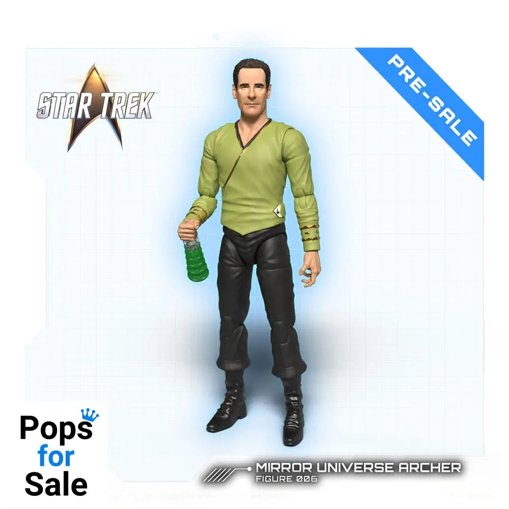 Star Trek: Enterprise Action Figure 1/12 Mirror Universe Archer 16 cm