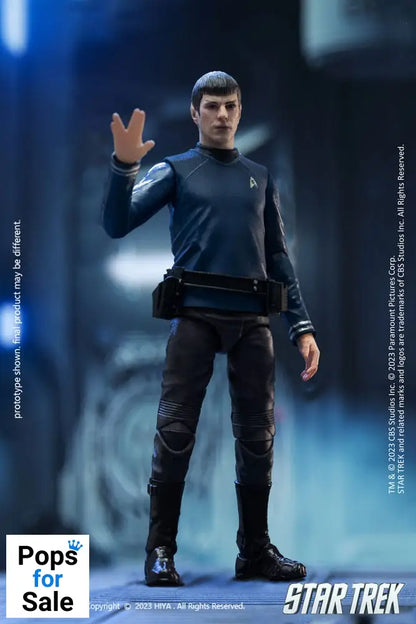 Star Trek Exquisite Mini Action Figure 1/18 Star Trek 2009 Spock 10 cm