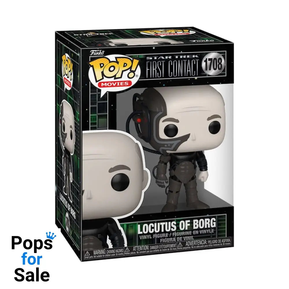 Star Trek First Contact POP! TV Vinyl Figure Picard(Borg) 9 cm