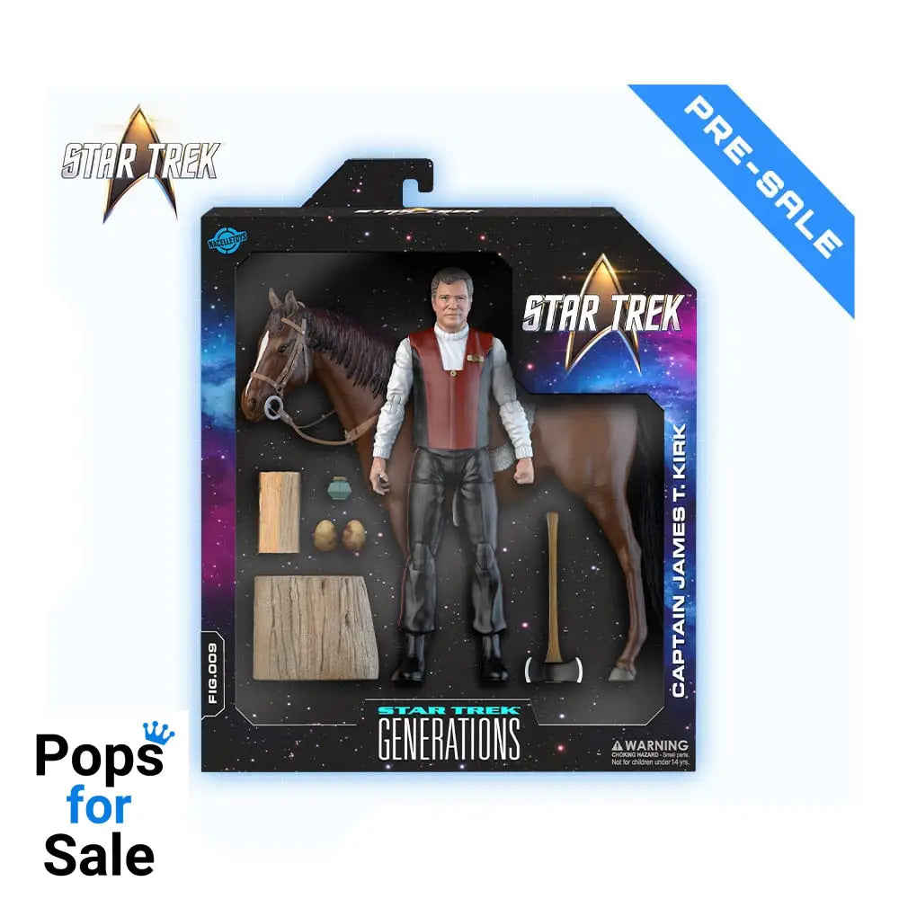 Star Trek: Generations Actionfigur 1/10 Wave 2 Captain James T. Kirk 16 cm