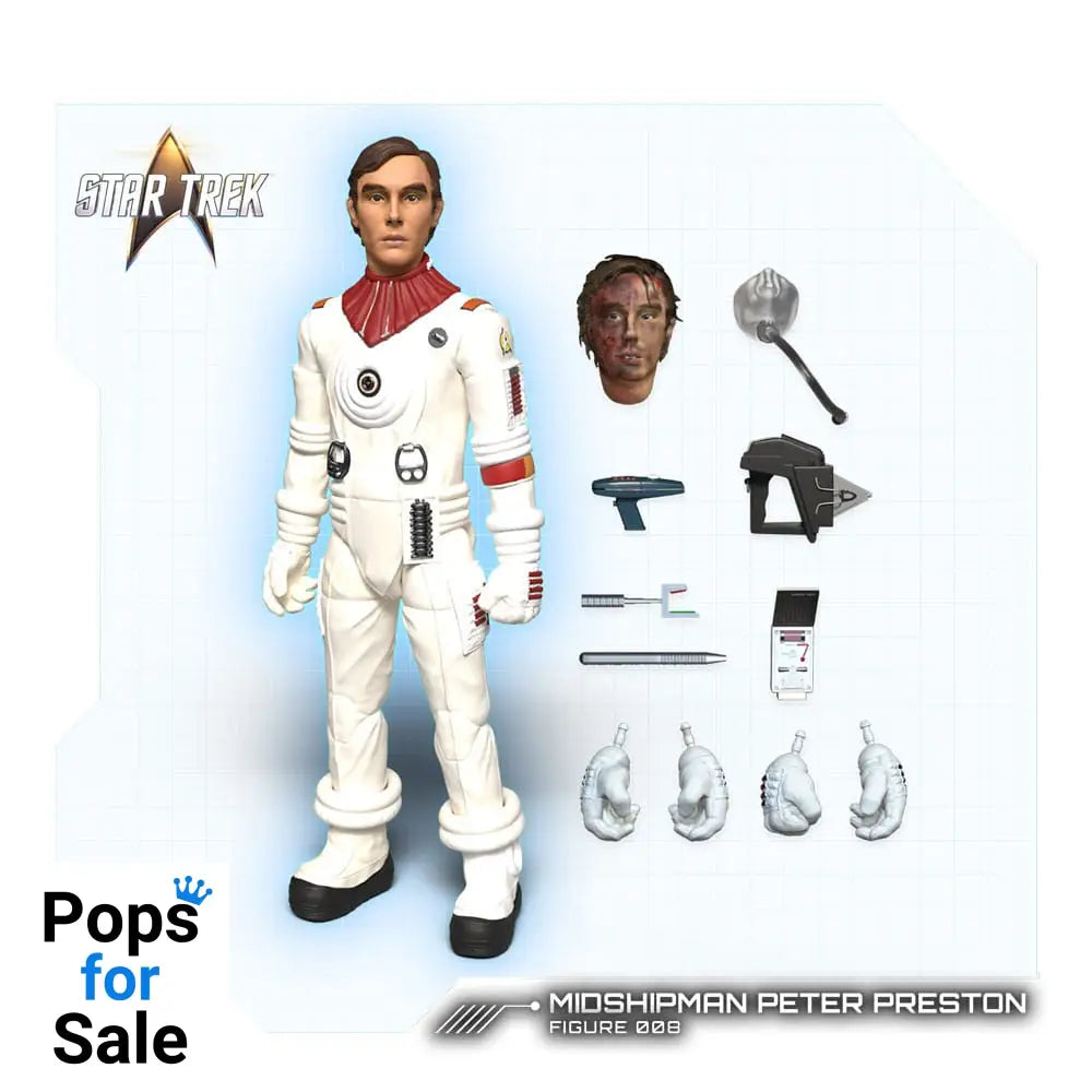 Star Trek II: The Wrath of Khan Action Figure 1/12 Peter Preston 16 cm