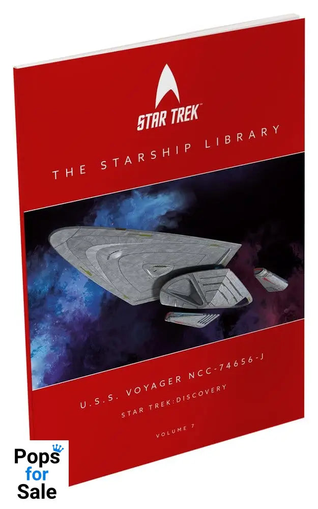 Star Trek Library Die-Cast U.S.S. Voyager NCC-74656-J 10 cm