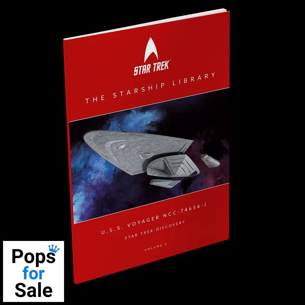 Star Trek Library Die-Cast U.S.S. Voyager NCC-74656-J 10 cm