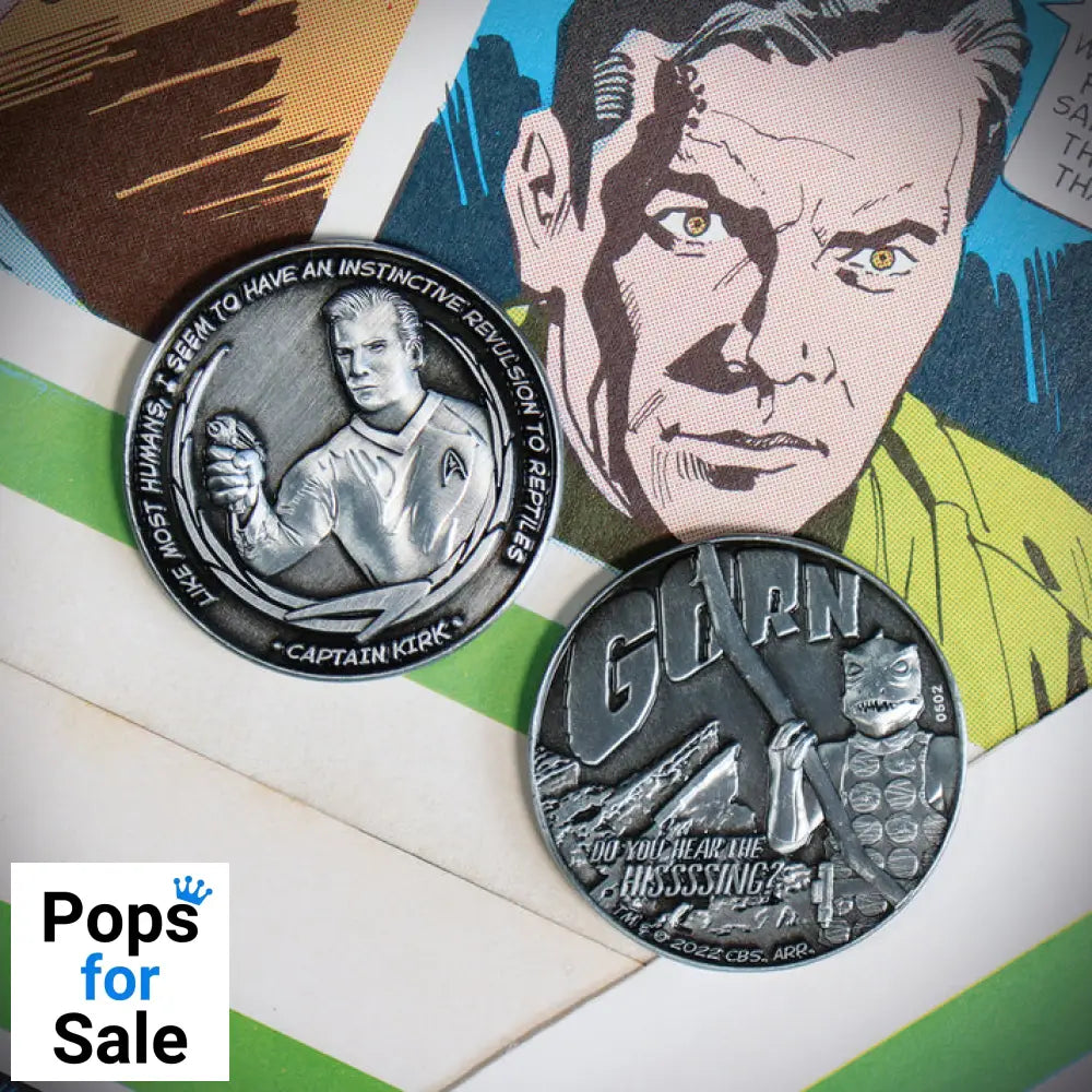 Star Trek Limited Edition Captain Kirk and Gorn Collectible Coin Coin
