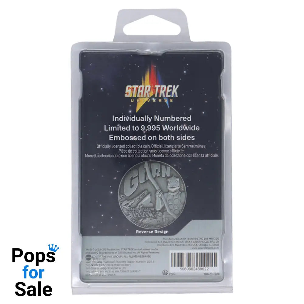 Star Trek Limited Edition Captain Kirk and Gorn Collectible Coin Coin
