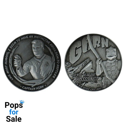 Star Trek Limited Edition Captain Kirk and Gorn Collectible Coin Coin