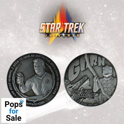 Star Trek Limited Edition Captain Kirk and Gorn Collectible Coin Coin