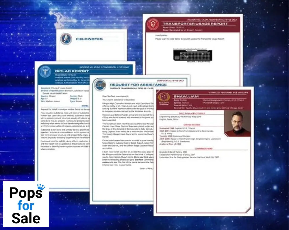 Star Trek: Picard Murder Mystery Game Murder on the Titan-A  *English Version*