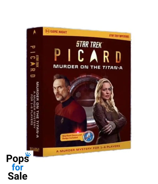 Star Trek: Picard Murder Mystery Game Murder on the Titan-A *English Version* Board games and accessories