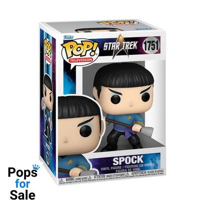 Star Trek POP!&Buddy TV Vinyl Figure Spock w/WPN 9 cm
