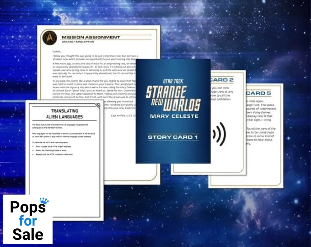 Star Trek: Strange New Worlds Escape Room Game Mary Celeste  *English Version*