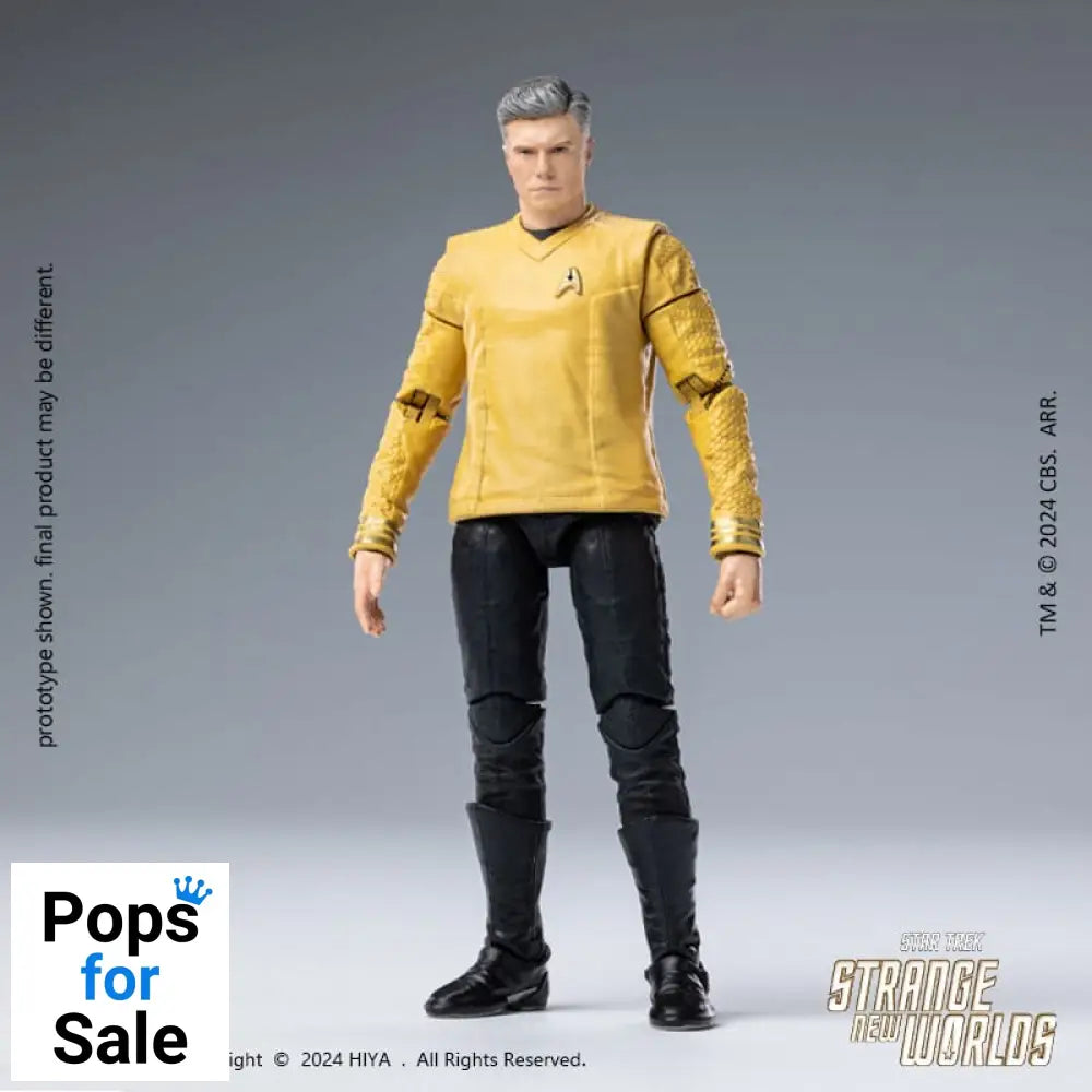 Star Trek Strange New Worlds Exquisite Mini Series  Actionfigur 1/18 Pike 11 cm