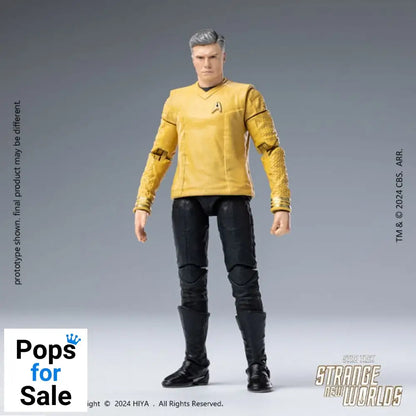 Star Trek Strange New Worlds Exquisite Mini Series  Actionfigur 1/18 Pike 11 cm